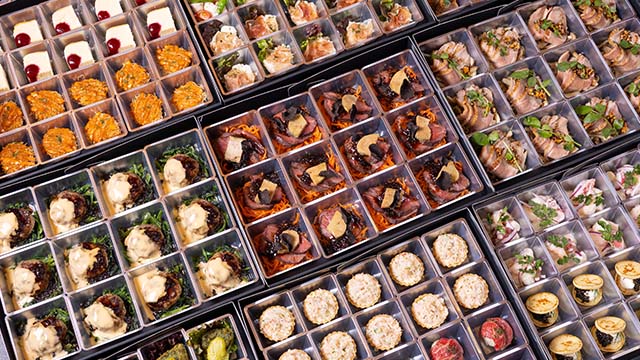 ボリュームのあるメインも食べやすく