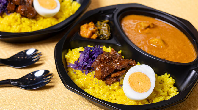 カレーと魯肉(ルーロー)は相性抜群です