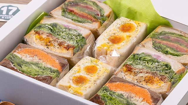 人気サンドイッチを詰め込んだアソート