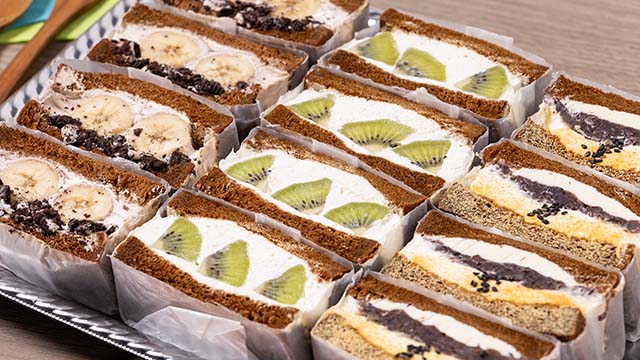 フルーツサンドのプランでティーパーティー！