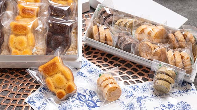生菓子プランに焼き菓子プランも