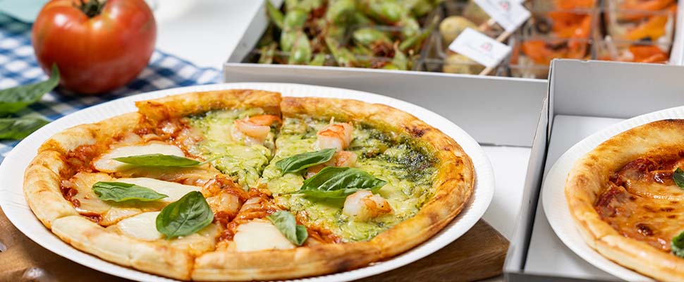 400℃で仕上げる本格ナポリピザ
